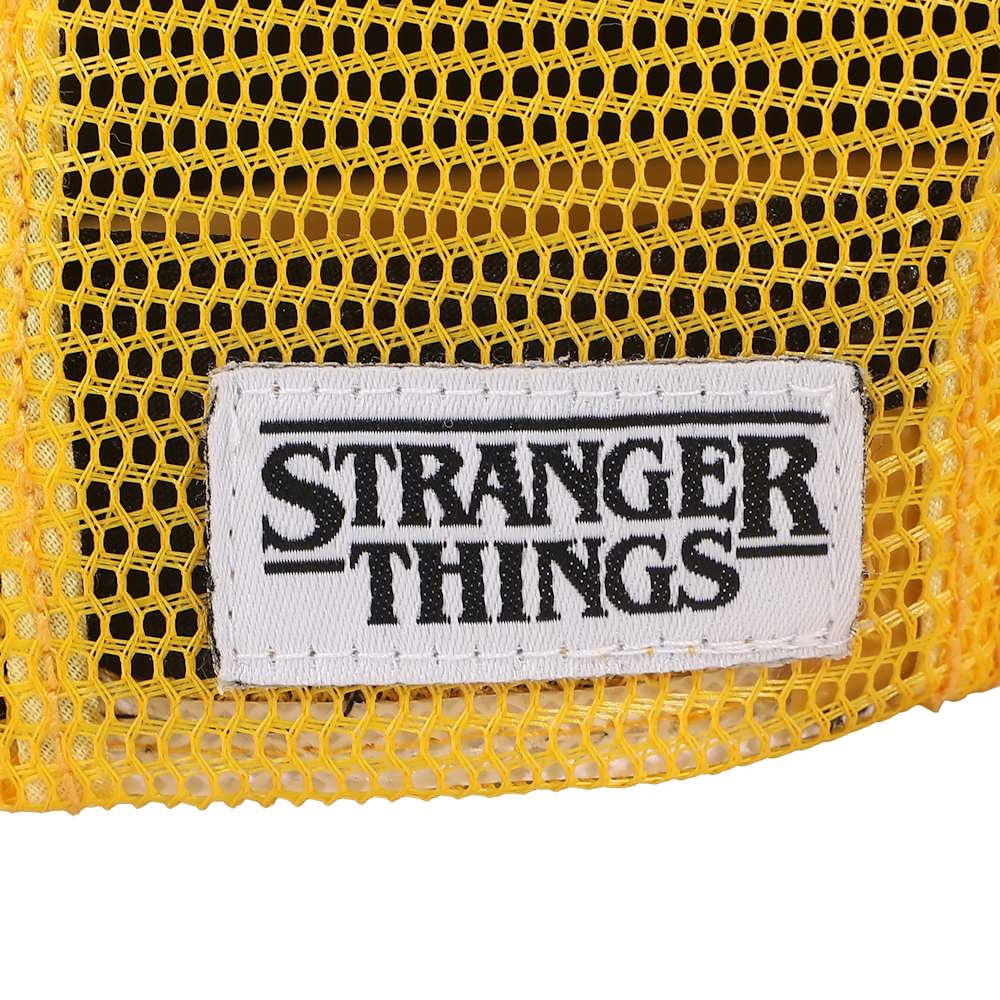 STRANGER THINGS ストレンジャー・シングス (アニメシリーズ 4月23日 配信開始 ) - Dustin Henderson Black & Yellow Cosplay Trucker Hat / キャップ / メンズ