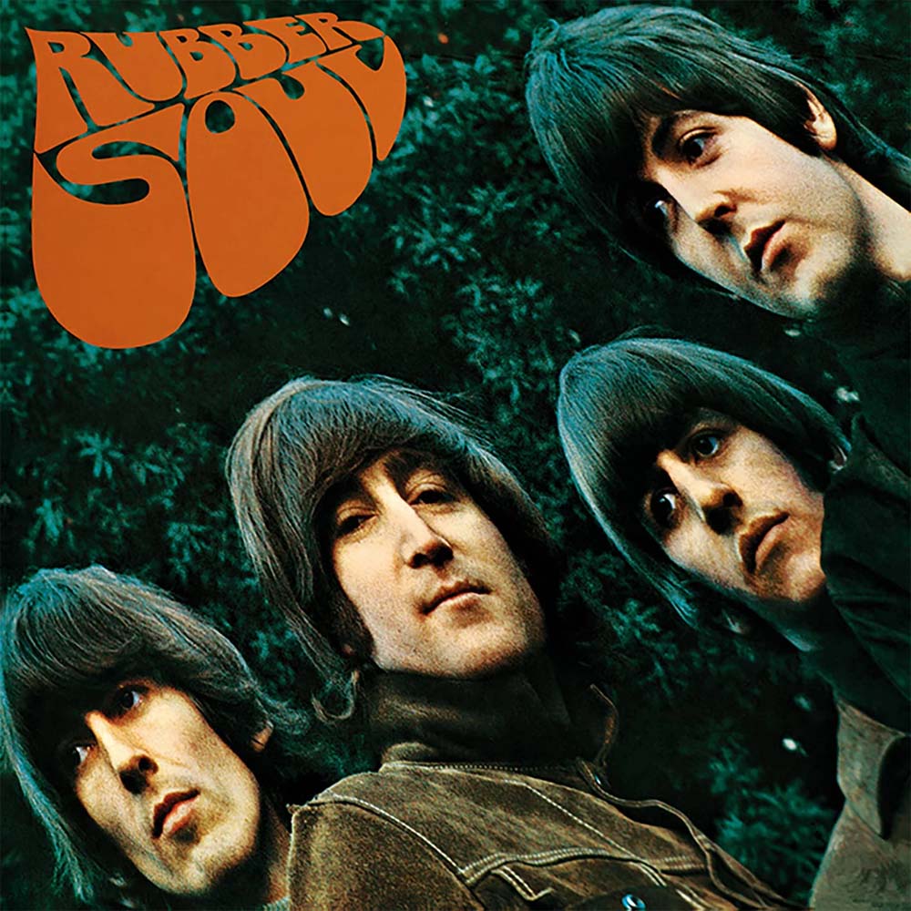 THE BEATLES - (来日 60周年 ) - RUBBER SOUL / キャンバス・プリント木枠（40×40×3.8cm）