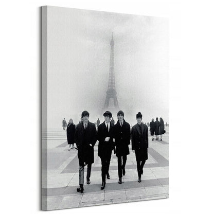 THE BEATLES ビートルズ (来日 60周年 ) - PARIS / キャンバス・プリント木枠（60×80×3.8cm） / インテリア額