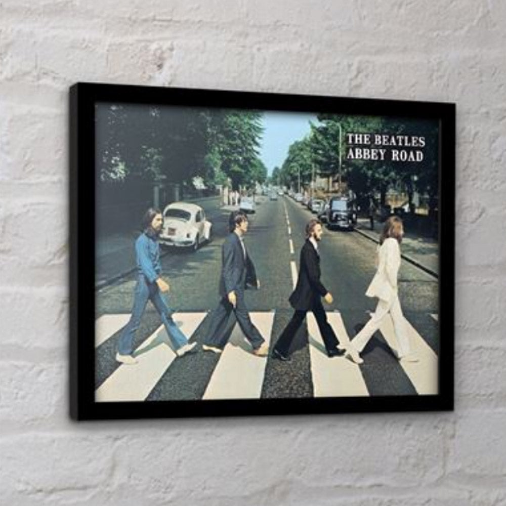 THE BEATLES ビートルズ (来日 60周年 ) - ABBEY ROAD / インテリア額