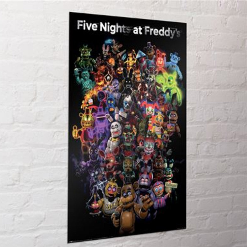 FIVE NIGHTS AT FREDDYS フナフ - COLLAGE / ポスター