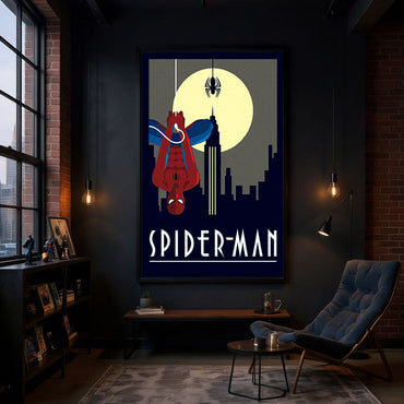 SPIDERMAN スパイダーマン (ブランド・ニュー・デイ 公開 ) - SPIDER-MAN HANGING / ポスター