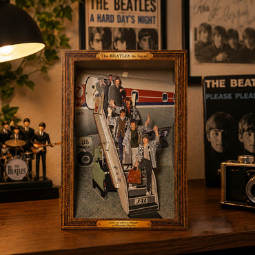 THE BEATLES ビートルズ (来日 60周年 ) - Japan Visit 1966 / Tatebanko Paper Diorama Kit / グッズ