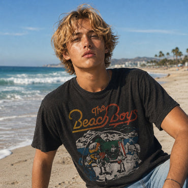 THE BEACH BOYS ビーチボーイズ (結成 65周年 ) - Live Drawing / Tシャツ / メンズ