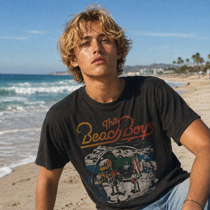 【予約商品】 THE BEACH BOYS ビーチボーイズ (結成 65周年 ) - Live Drawing / Tシャツ / メンズ