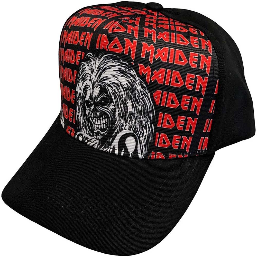 IRON MAIDEN アイアンメイデン (11月 来日 記念 ) - Eddie Logo Repeat / キャップ / メンズ