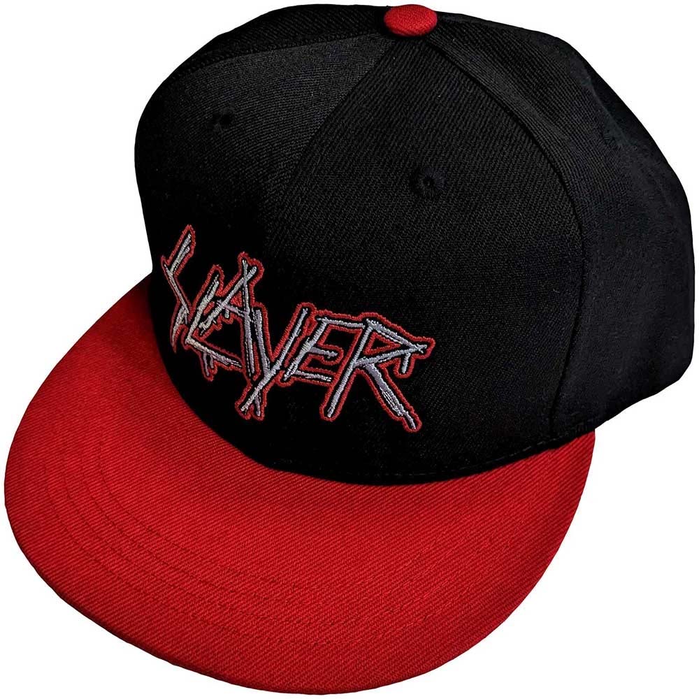 SLAYER スレイヤー (結成 45周年 ) - Dripping Logo Outline / キャップ / メンズ