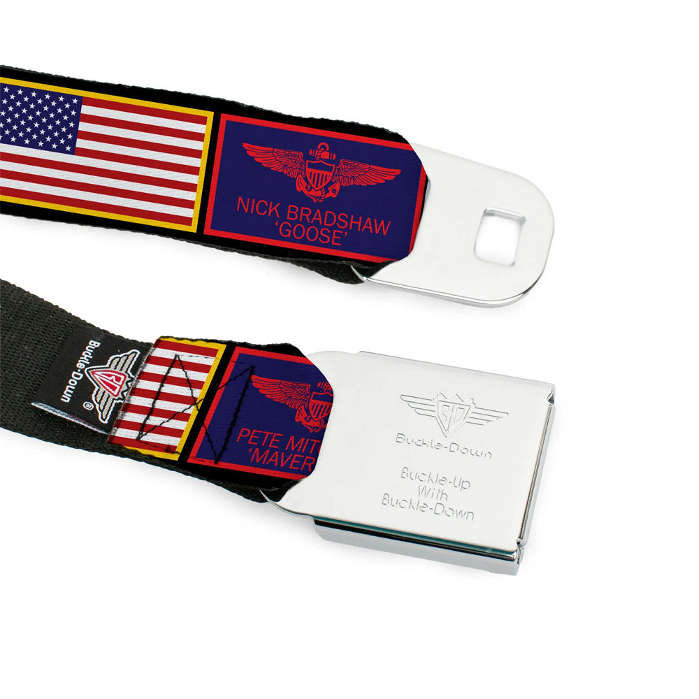 TOP GUN トップガン (公開 40周年 ) - Maverick & Goose Flag Patch