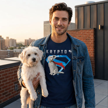 SUPERMAN スーパーマン - Krypto Superman Logo / Tシャツ / メンズ