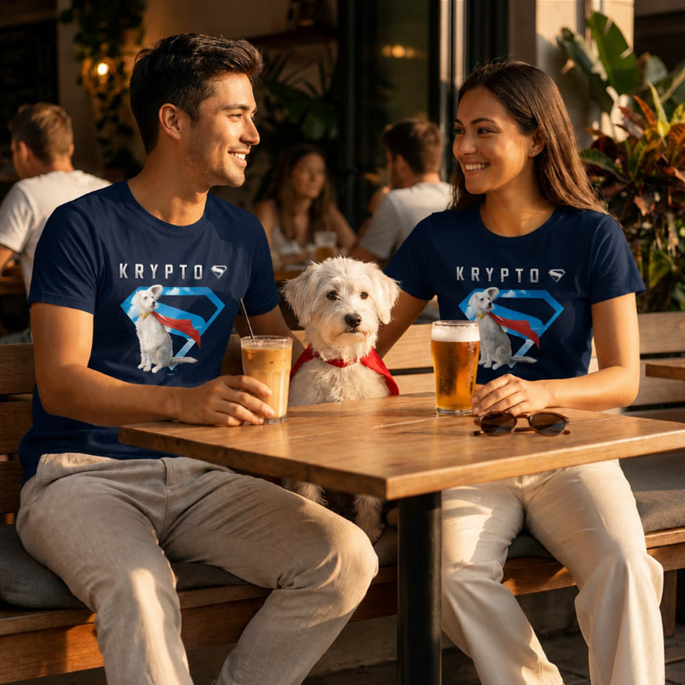 SUPERMAN スーパーマン - Krypto Superman Logo / Tシャツ / メンズ