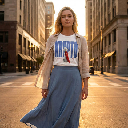 SUPERMAN スーパーマン - Supergirl Movie 2026 / Krypto Home Is Wherever You Are Buddy / Tシャツ / メンズ
