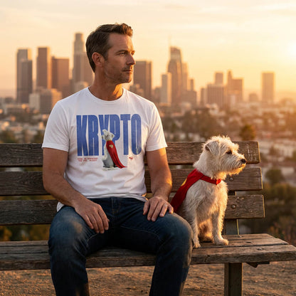 SUPERMAN スーパーマン - Supergirl Movie 2026 / Krypto Home Is Wherever You Are Buddy / Tシャツ / メンズ