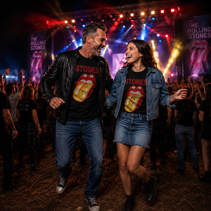 【予約商品】 ROLLING STONES ローリングストーンズ (7月 新譜 記念 ) - Dia Tongue / Embellished / Tシャツ / メンズ