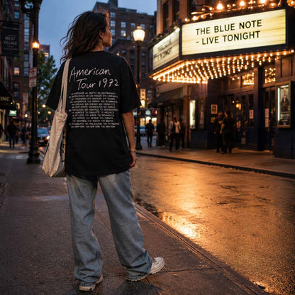【予約商品】 ROLLING STONES ローリングストーンズ (7月 新譜 記念 ) - Tour '72 / バックプリントあり / Tシャツ / メンズ