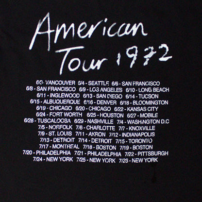 【予約商品】 ROLLING STONES ローリングストーンズ (7月 新譜 記念 ) - Tour '72 / バックプリントあり / Tシャツ / メンズ