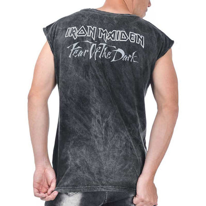 【予約商品】 IRON MAIDEN アイアンメイデン (11月 来日 記念 ) - fear of the dark Xavi Magic Day Black / 暗闇で光る / バックプリントあり / Tシャツ / メンズ