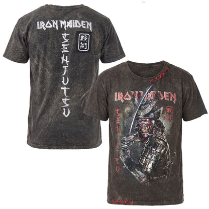 IRON MAIDEN - (11月 来日 記念 ) - Eddie Seal Rex New Marlite Oro / パッチ加工 / バックプリントあり