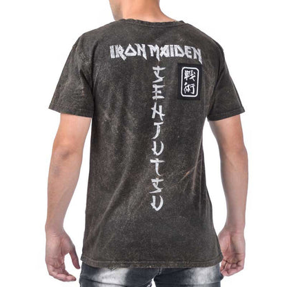 【予約商品】 IRON MAIDEN アイアンメイデン (11月 来日 記念 ) - Eddie Seal Rex New Marlite Oro / パッチ加工 / バックプリントあり / Tシャツ / メンズ