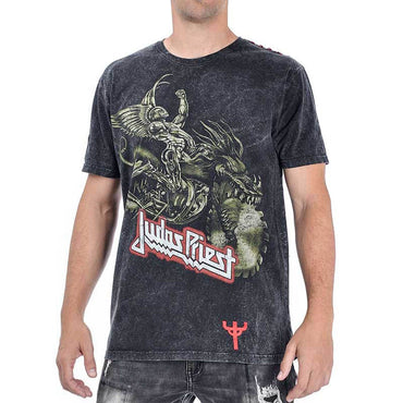 JUDAS PRIEST ジューダスプリースト - painkiller Rex New Marlite / パッチ加工 / バックプリントあり / Tシャツ / メンズ