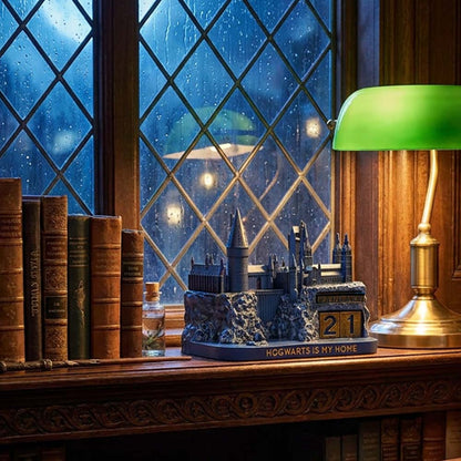 HARRY POTTER ハリーポッター (公開 25周年 ) - HOGWARTS 3Dパーペチュアルカレンダー / 永久カレンダー / カレンダー・ダイアリー