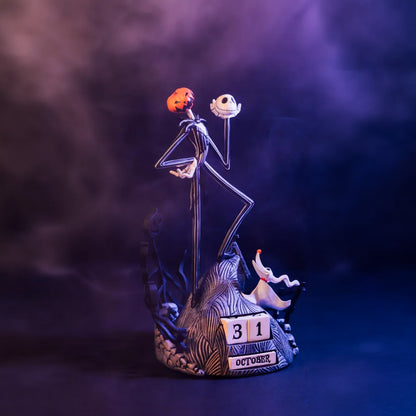 【予約商品】 NIGHTMARE BEFORE CHRISTMAS ナイトメアー・ビフォア・クリスマス - JACK SKELLINGTON 3Dパーペチュアルカレンダー / 永久カレンダー / カレンダー・ダイアリー
