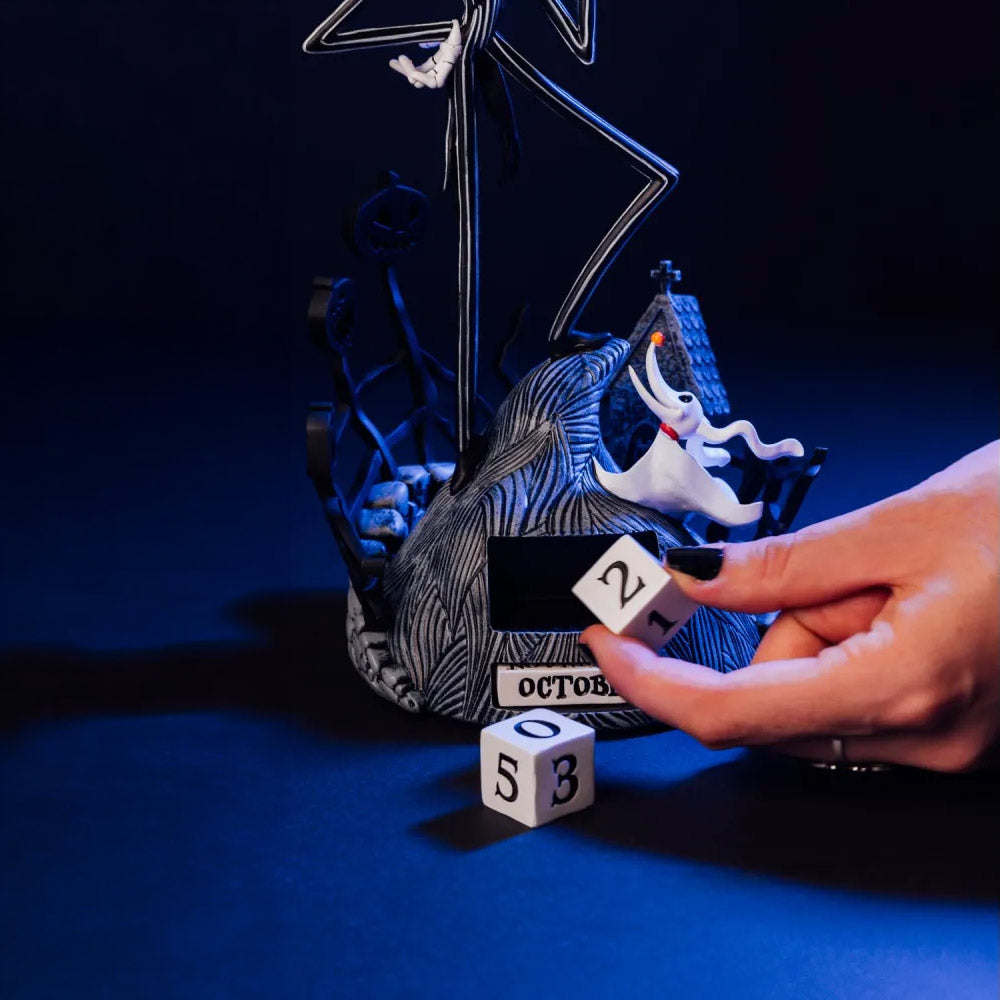 【予約商品】 NIGHTMARE BEFORE CHRISTMAS ナイトメアー・ビフォア・クリスマス - JACK SKELLINGTON 3Dパーペチュアルカレンダー / 永久カレンダー / カレンダー・ダイアリー