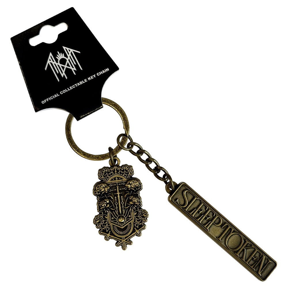 SLEEP TOKEN スリープトークン - Even In Arcadia Logo Damocles Charm / チャーム付き / キーホルダー