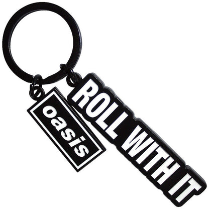 OASIS - (結成 35周年 ) - Roll With It Decca Logo Charm / ツアー会場限定
