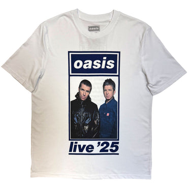 OASIS オアシス (映画「オアシス：ドント・ルック・バック・イン・アンガー」公開 ) - Colour Photo Live '25 World Tour / バックプリントあり / ツアー会場限定 / Tシャツ / メンズ