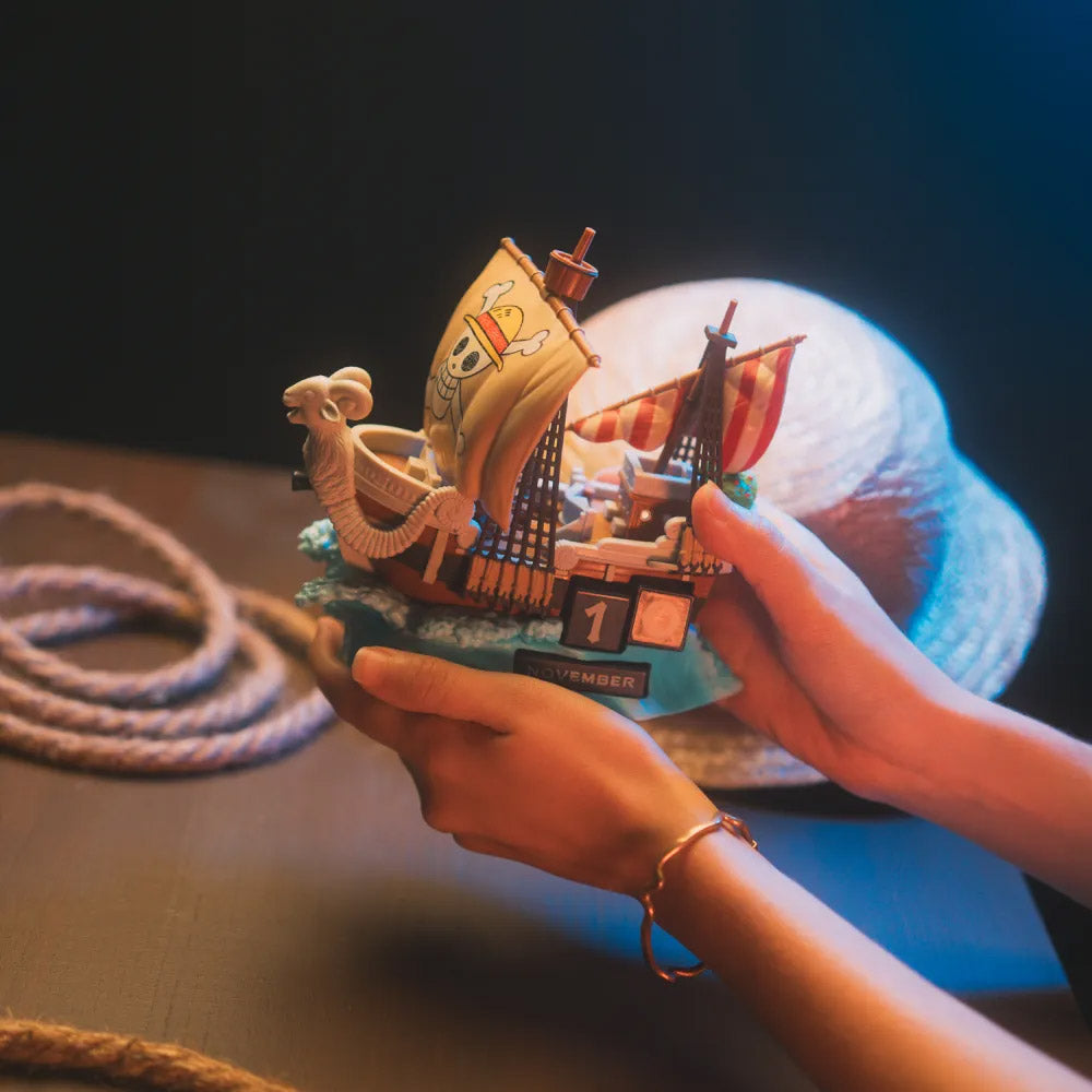 【予約商品】 ONE PIECE ワンピース - GOING MERRY 3Dパーペチュアルカレンダー / 永久カレンダー / カレンダー・ダイアリー