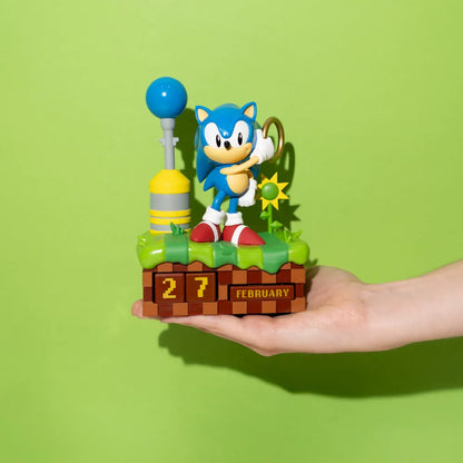 【予約商品】 SONIC THE HEDGEHOG ソニックザヘッジホッグ (35周年 ) - 3Dパーペチュアルカレンダー / 永久カレンダー / カレンダー・ダイアリー