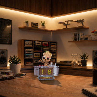 GUARDIANS OF THE GALAXY ガーディアンズ・オブ・ギャラクシー - GROOT DEATH BUTTON 3Dパーペチュアルカレンダー / 永久カレンダー / カレンダー・ダイアリー