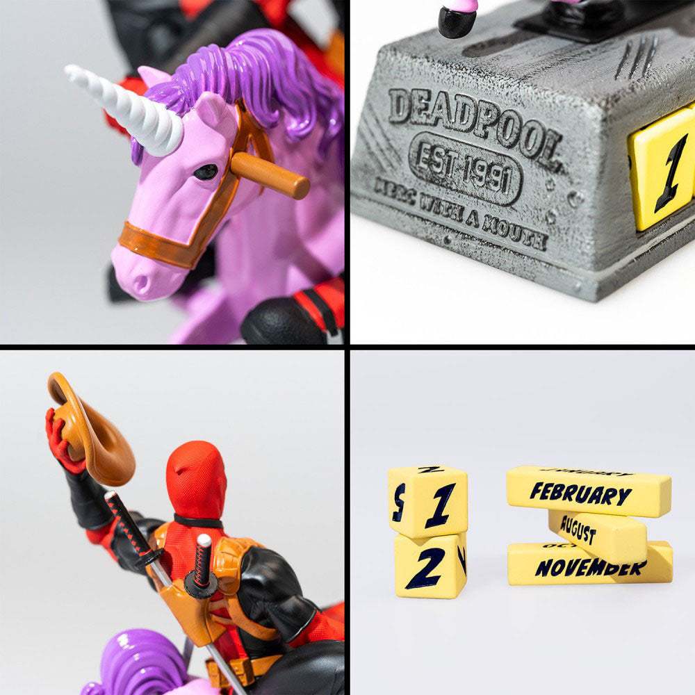DEADPOOL デッドプール (公開 10周年 ) -  3Dパーペチュアルカレンダー / 永久カレンダー / カレンダー・ダイアリー
