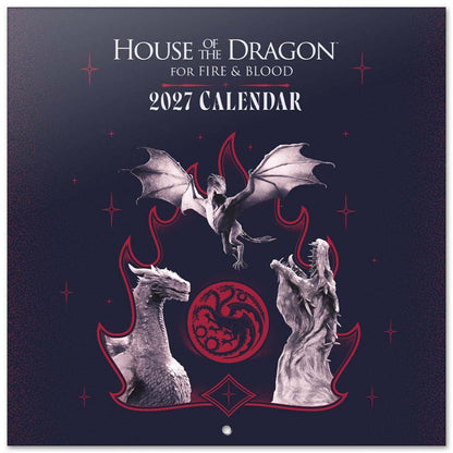 HOUSE OF THE DRAGON - Season 3 2027 Calendar (US Version) / 壁掛け
