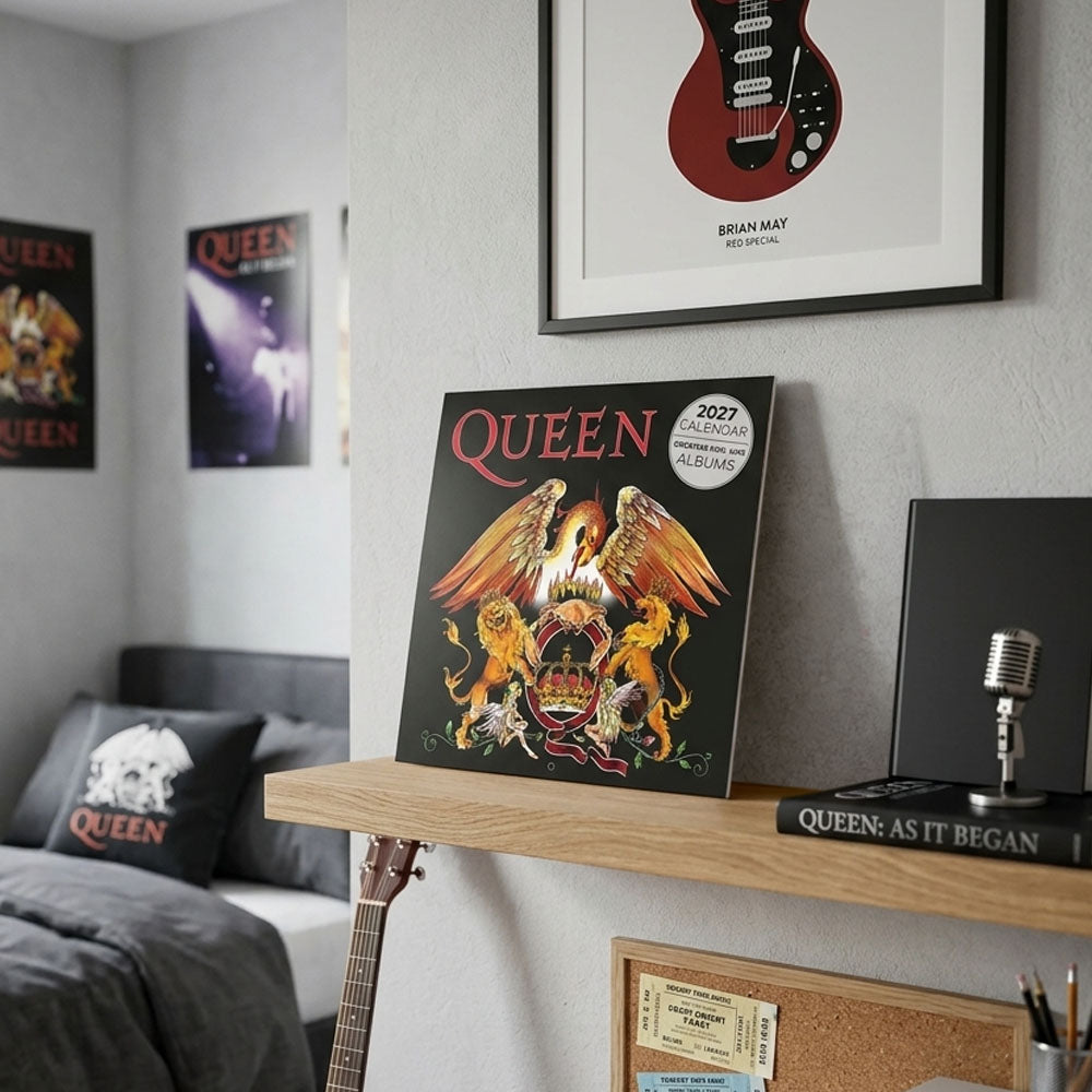非売品　QUEEN　クイーン　レコード型　カレンダー　1978 予約商品】 QUEEN クイーン (フレディ 生誕 80年 ) - 2027 Calendar
