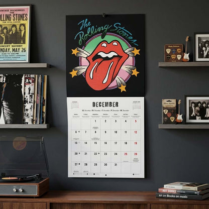 【予約商品】 ROLLING STONES ローリングストーンズ (7月 新譜 記念 ) - 2027 Calendar / 壁掛け / カレンダー・ダイアリー