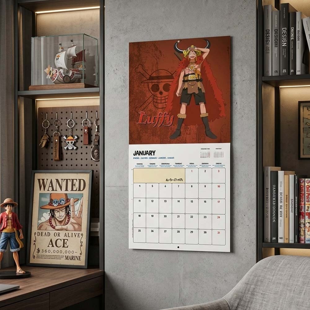 ワンピース 大判壁掛けカレンダー 7冊セット 予約商品】 ONE PIECE ワンピース - 2027 Calendar / 壁掛け