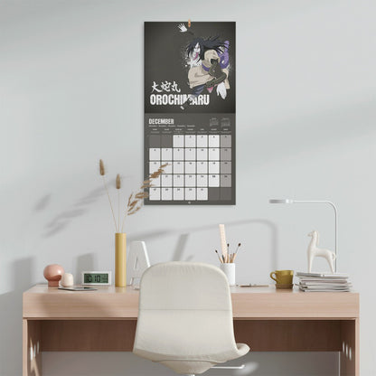 【予約商品】 NARUTO ナルト - 2027 Calendar / 壁掛け / カレンダー・ダイアリー