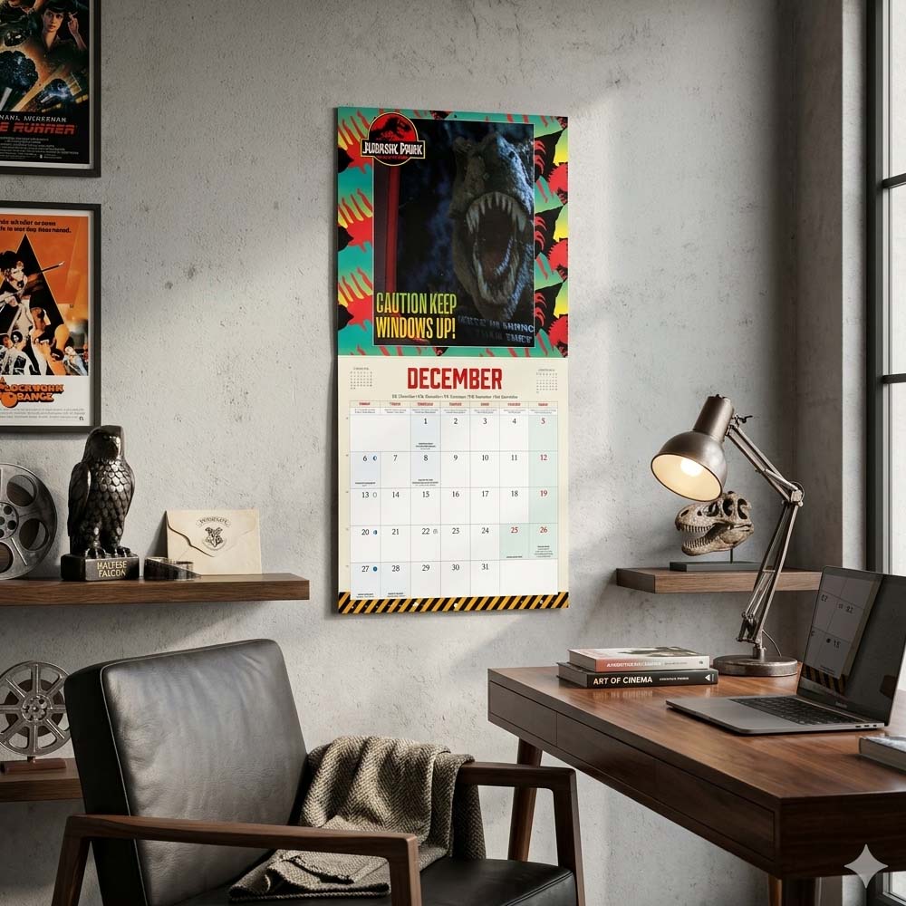 【予約商品】 JURASSIC PARK ジュラシックパーク - 2027 Calendar / 壁掛け / カレンダー・ダイアリー