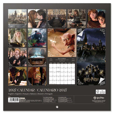 HARRY POTTER ハリーポッター (公開 25周年 ) - 2027 Calendar / 壁掛け / カレンダー・ダイアリー