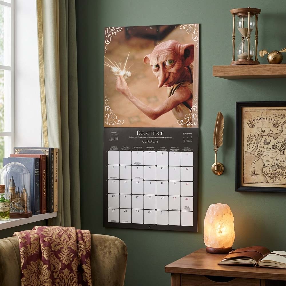 【予約商品】 HARRY POTTER ハリーポッター (公開 25周年 ) - 2027 Calendar / 壁掛け / カレンダー・ダイアリー