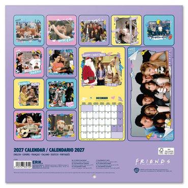 FRIENDS フレンズ - 2027 Calendar / 壁掛け / カレンダー・ダイアリー