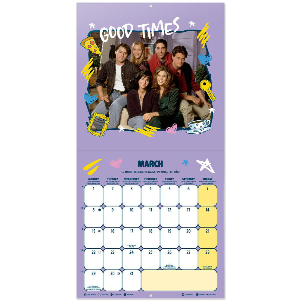 【予約商品】 FRIENDS フレンズ - 2027 Calendar / 壁掛け / カレンダー・ダイアリー