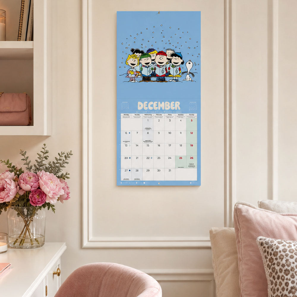 予約商品】 PEANUTS スヌーピー - 2027 Calendar / 壁掛け
