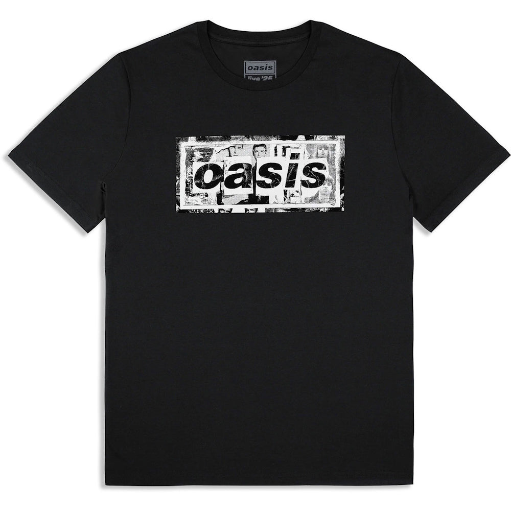 【予約商品】 OASIS オアシス (結成 35周年 ) - Collage Live '25 World Tour / ツアー会場限定 / Tシャツ / メンズ