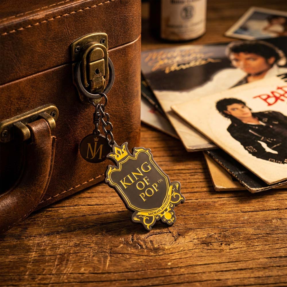 【予約商品】 MICHAEL JACKSON マイケルジャクソン - KING OF POP / キーホルダー
