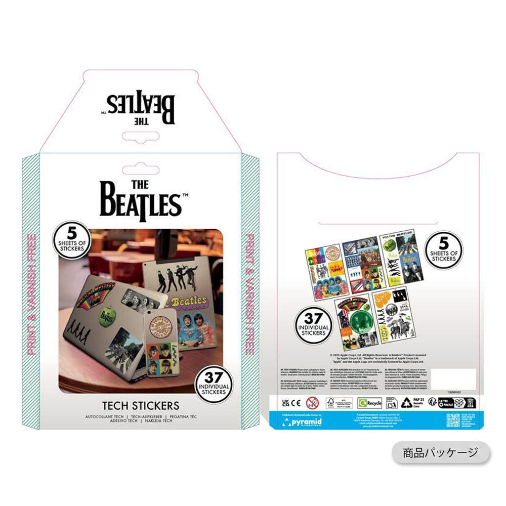 THE BEATLES ビートルズ (来日 60周年 ) - Tech Sticker（37種類） / ステッカー