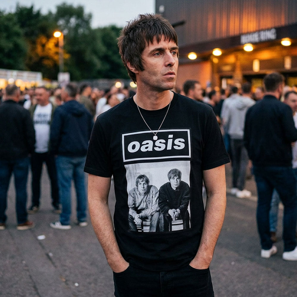 Oasis【希少 】WONDERWALL バンドTシャツ OASIS オアシス (結成 35周年 ) - Wonderwall Live 25 World Tour