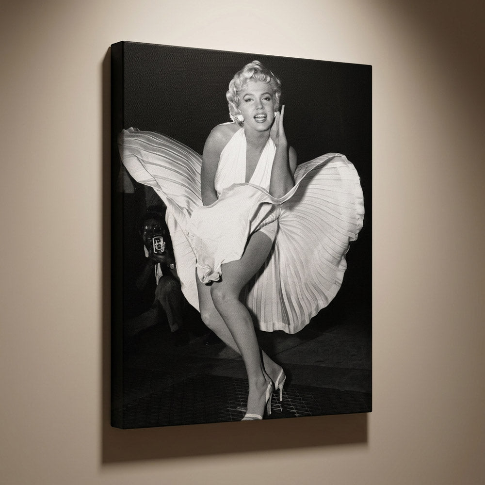 MARILYN MONROE マリリンモンロー (生誕100周年 ) - Seven Year Itch / キャンバス・プリント木枠 / インテリア額