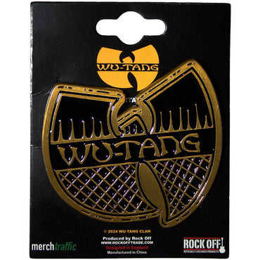 WU-TANG CLAN ウータンクラン - Black & Gold Logo / バッジ